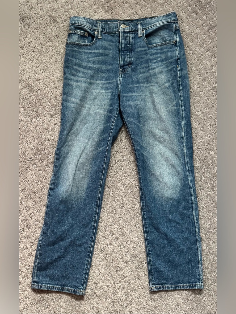 Lucky Brand 90s Jean High Rise Straight Leg Jeans Women’s 8/29 Medium Wash